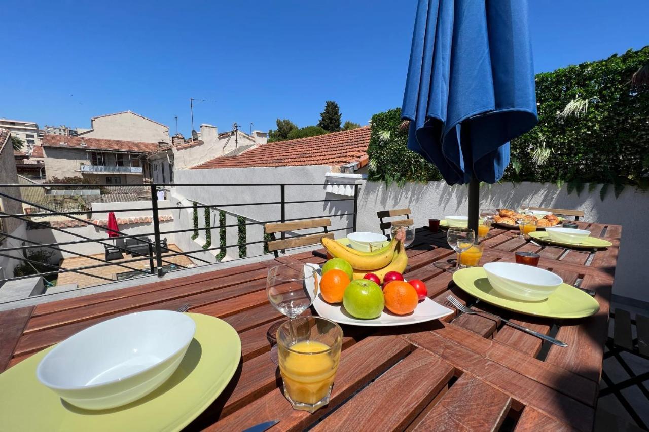 Le Tropical Piscine Et Terrasse Centre-Ville Marsilya Dış mekan fotoğraf