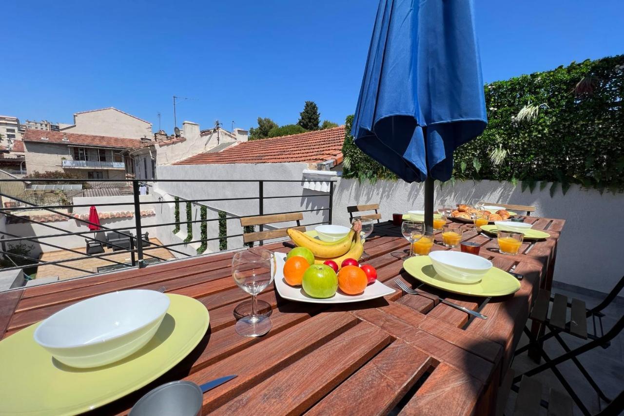 Le Tropical Piscine Et Terrasse Centre-Ville Marsilya Dış mekan fotoğraf